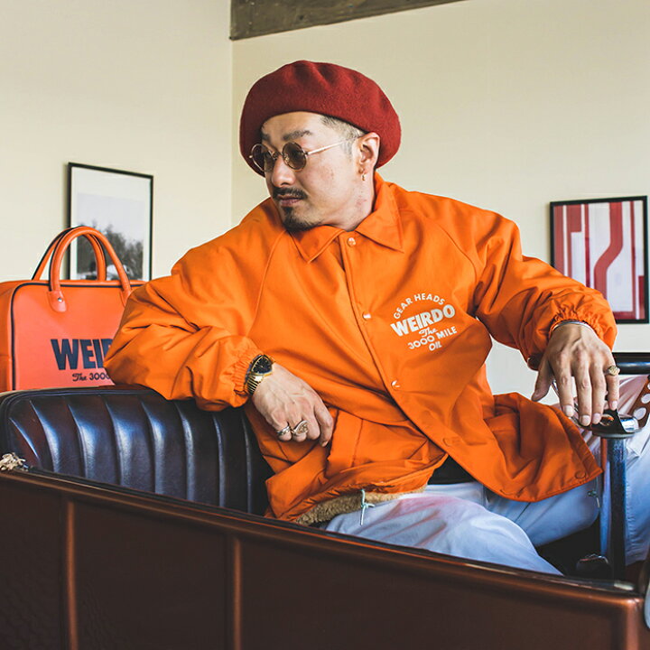 楽天市場】【限定】WEIRDO×AMERICAN WANNABE / 「3000MILE - COACH 