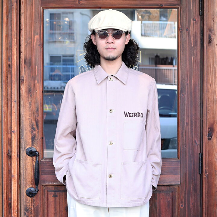楽天市場】WEIRDO ウィアード / 「MONSTERS - COVERALL JACKET / PINK 