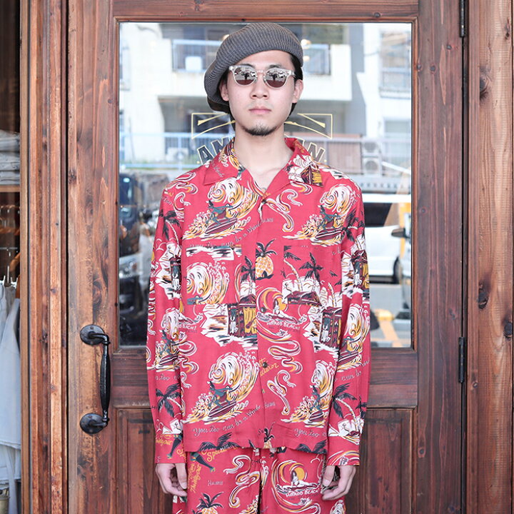 楽天市場】WEIRDO ウィアード / 「WEIRDO HUT - L/S SHIRTS / RED 