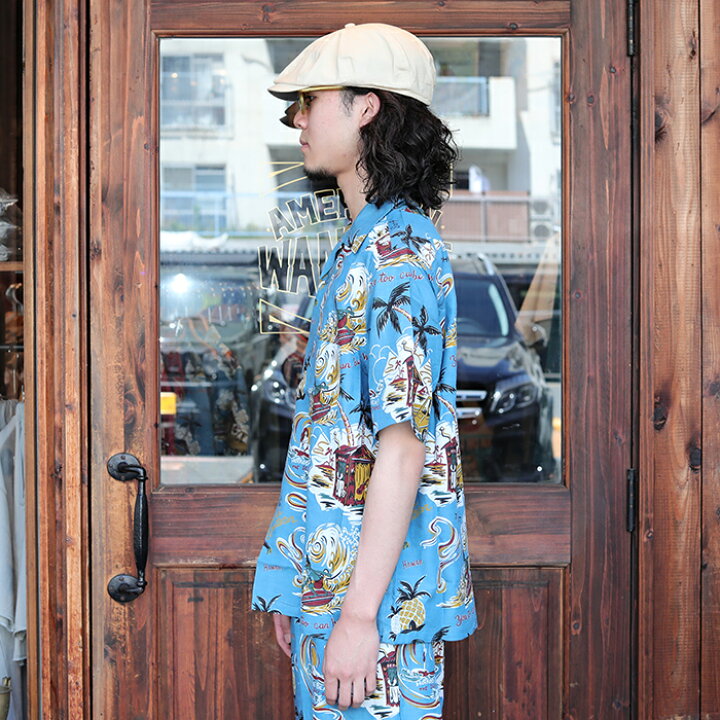 楽天市場】WEIRDO ウィアード / 「WEIRDO HUT - L/S SHIRTS / BLUE 