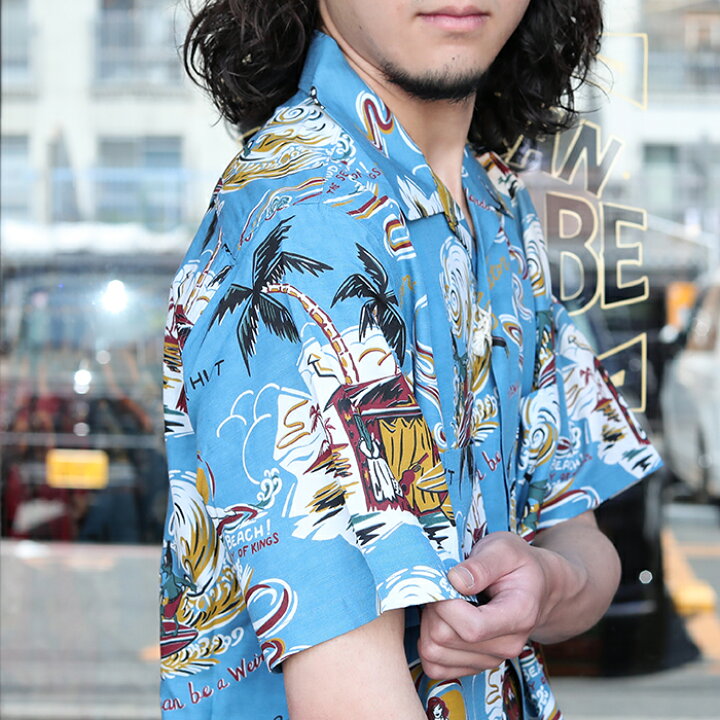 楽天市場】WEIRDO ウィアード / 「WEIRDO HUT - S/S SHIRTS / BLUE 