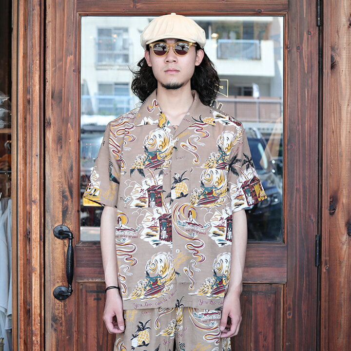 楽天市場】WEIRDO ウィアード / 「WEIRDO HUT - S/S SHIRTS / BEIGE 