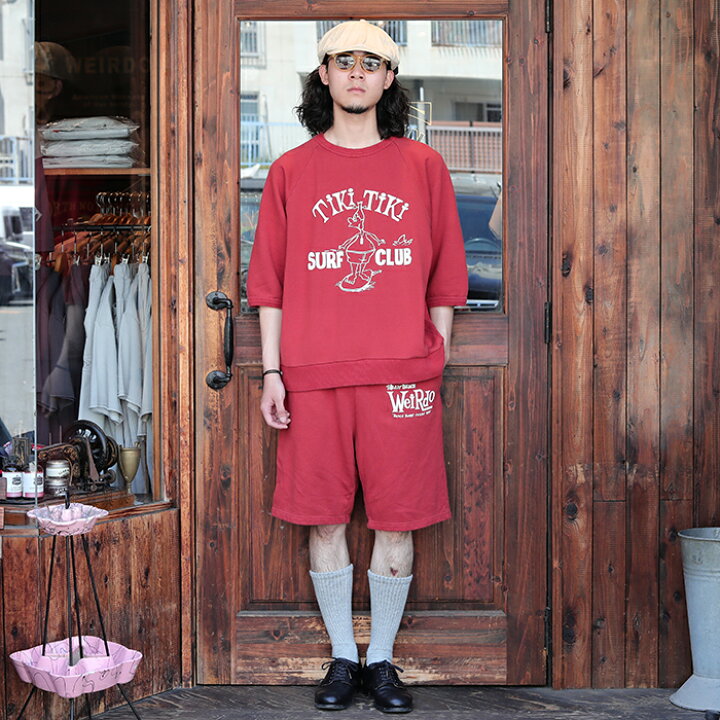 楽天市場】WEIRDO ウィアード / 「TIKITIKI SURF CLUB - S/S SWEAT  
