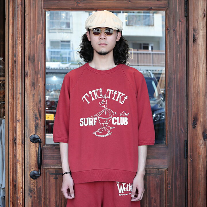 楽天市場】WEIRDO ウィアード / 「TIKITIKI SURF CLUB - S/S SWEAT  