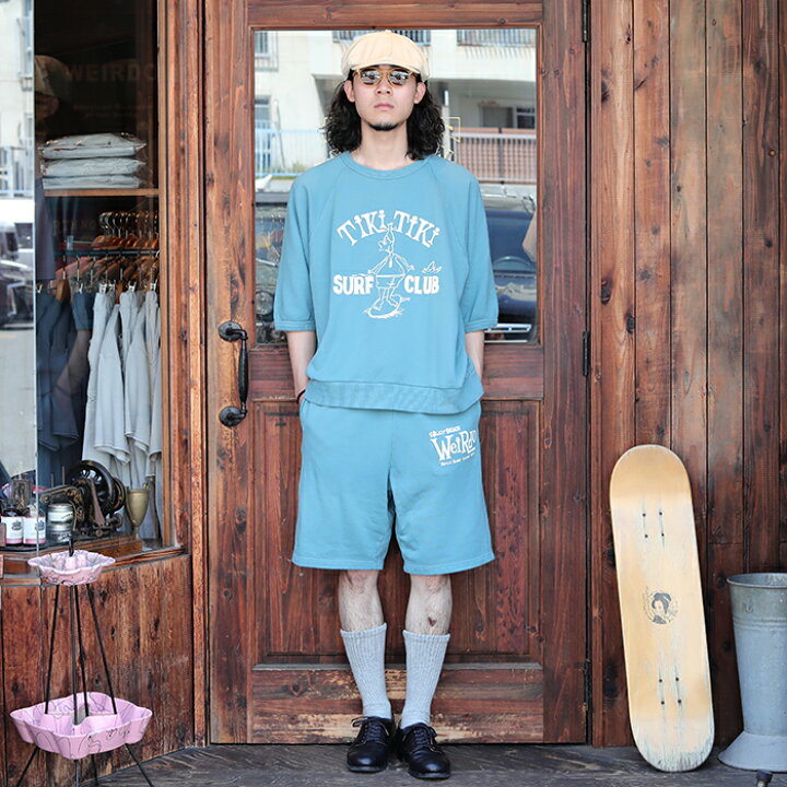楽天市場】WEIRDO ウィアード / 「TIKITIKI SURF CLUB - S/S SWEAT 