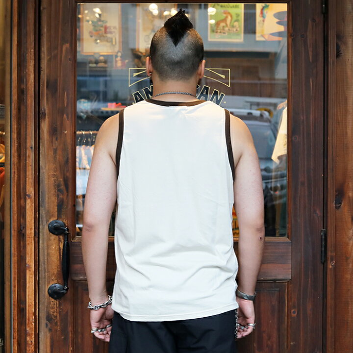 楽天市場】WEIRDO ウィアード / 「WEIRDO HUT - TANK TOP / BROWN 