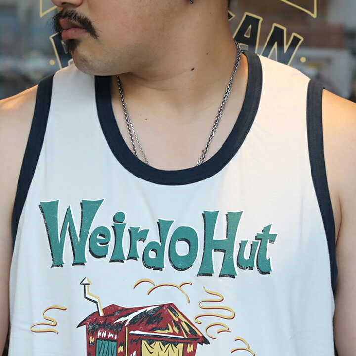 楽天市場】WEIRDO ウィアード / 「WEIRDO HUT - TANK TOP / SAX 