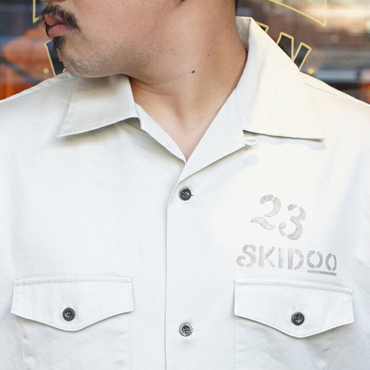 楽天市場】WEIRDO ウィアード / 「NO GAS? - L/S WORK SHIRTS / IVORY 