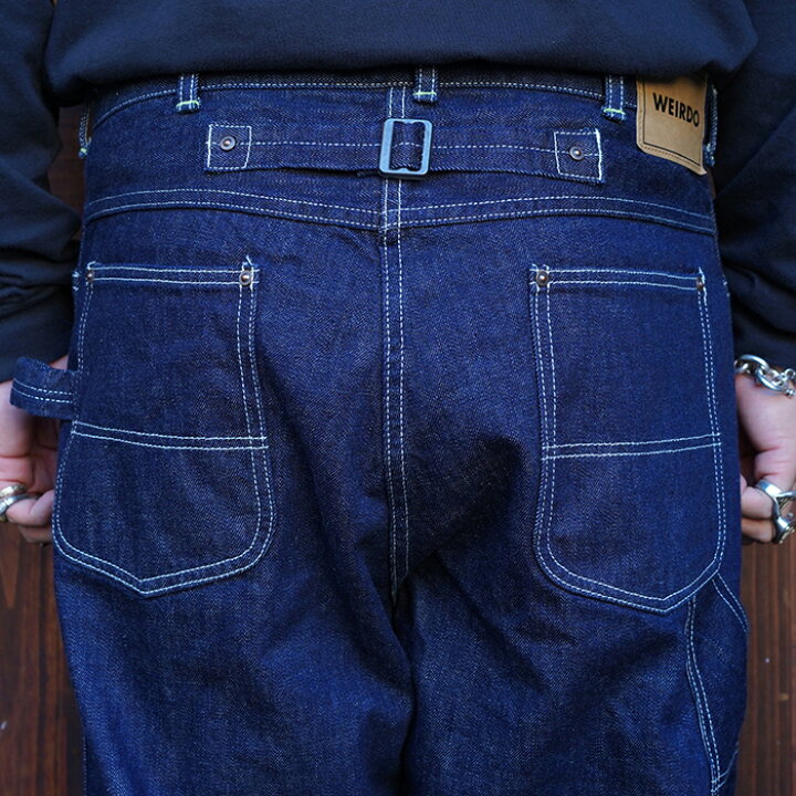 新品 ウィアード WEIRDO デニム パンツ ジーンズ 加工 L 34 日本製 