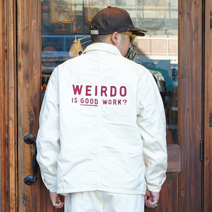 楽天市場】WEIRDO ウィアード / 「GOOD WORK? - ENGINEER JACKET 