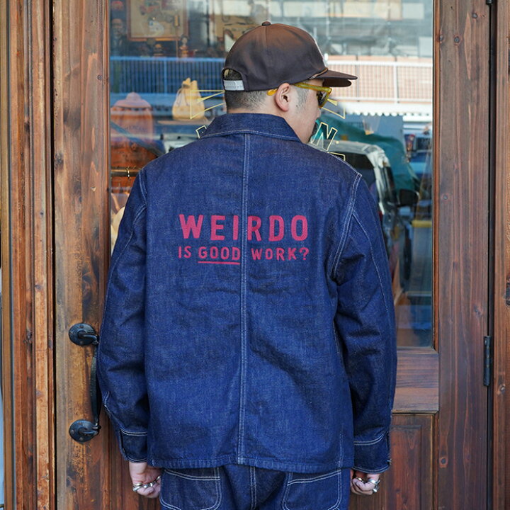 楽天市場】WEIRDO ウィアード / 「GOOD WORK? - ENGINEER JACKET 