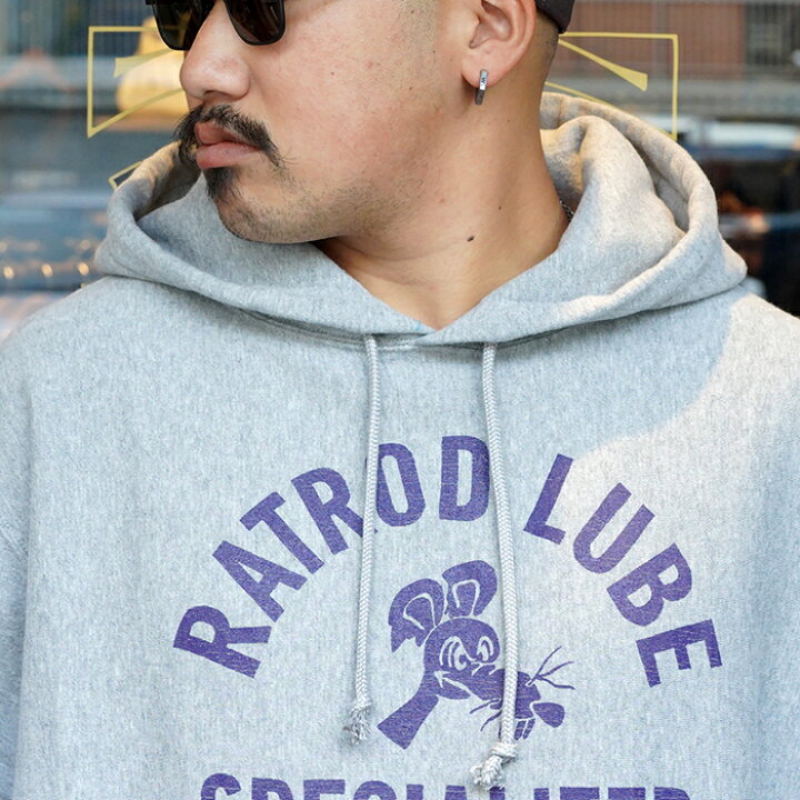 楽天市場】WEIRDO ウィアード / 「RATROD LUBE - HOODIE / GRAY」プル 