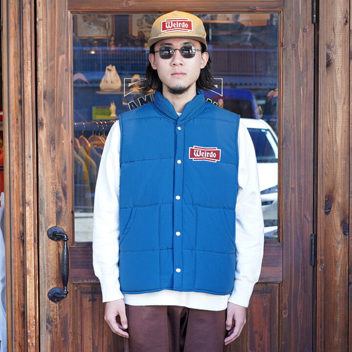 楽天市場】WEIRDO ウィアード / 「FLAME - RACING VEST / BLUE 