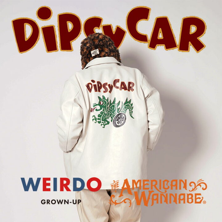 楽天市場】WEIRDO×AMERICAN WANNABE「DipSy CAR CLUB JACKET 