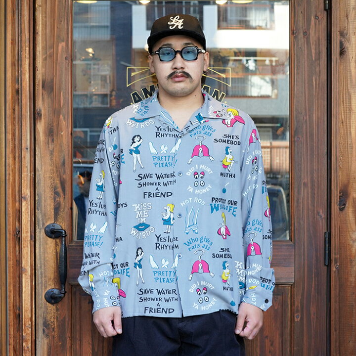 楽天市場】WEIRDO ウィアード / 「SEXY? - L/S SHIRTS / GRAY 