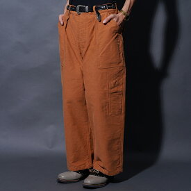 WEIRDO ウィアード /「WEIRDO? - UTILITY EASY PANTS / BROWN」ユーティリティパンツ WRD5316 MEN'S メンズ ワークパンツ パンツ カジュアル アメカジ ワイドシルエット
