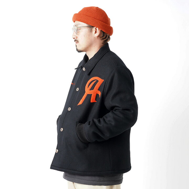 楽天市場】AMERICAN WANNABE アメリカンワナビー「AWS STADIUM JACKET 