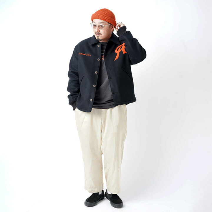楽天市場】AMERICAN WANNABE アメリカンワナビー「AWS STADIUM JACKET 