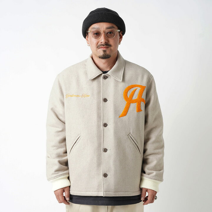 楽天市場】AMERICAN WANNABE アメリカンワナビー「AWS STADIUM JACKET 