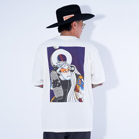 AMERICAN WANNABE/アメリカンワナビー /「AGUMI S/S TEE / IVORY」プリントS/S Tシャツ / MEN'S メンズ / オリジナル / アメリカンワナビー / Tシャツ / 半袖 / シンプル / プリント / ストリート / カジュアル / アメカジ