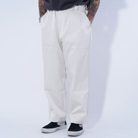 AMERICAN WANNABE アメリカンワナビー「STANDARD EASY TROUSERS / IVORY」スタンダードイージートラウザーズ AWP-250102 メンズ セットアップ パンツ アメカジメンズ イージーパンツ ワークパンツ テーパード ワンタック トラウザース メンズセットアップ ブランド アメカジ