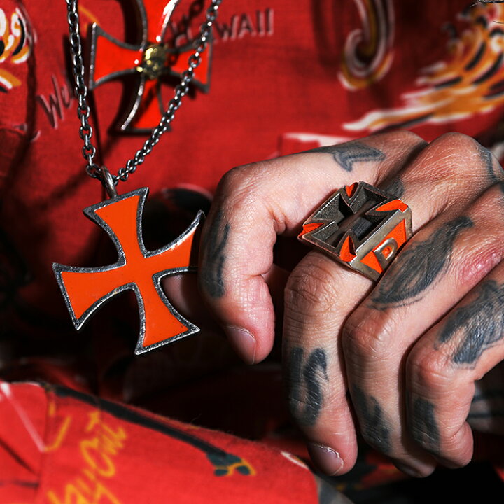 楽天市場】WEIRDO JEWELRY×AMEIRCAN WANNABE「BIG CROSS - CUSTOM 