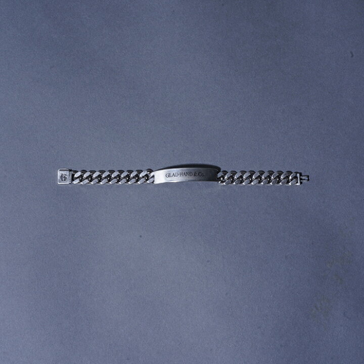 楽天市場】GLAD HAND/グラッドハンド「ID BRACELET / SILVER」ID 