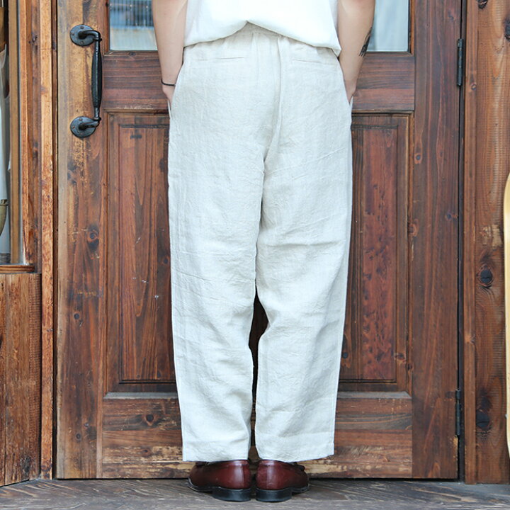 楽天市場】NORTH NO NAME ノースノーネーム / 「LINEN PANTS / BEIGE 