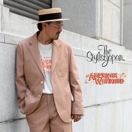 TheStylistJapan☆スタイリッシュジャパンスーツXSサイズ The Stylist Japan/ザスタイリストジャパン「STRIPE DENIM