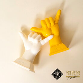 KENNY × ALC /「Shaka sign Ring Stand Product by MAD SCULPTURES」レジン製リングスタンド / インテリア / オブジェ / 置物 / レジン製