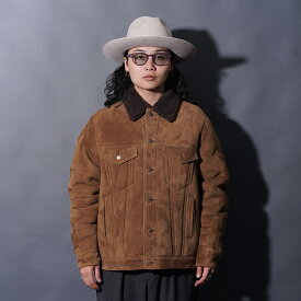 BY GLAD HAND バイグラッドハンド「GOODHORN - MOUTON TRACKER JACKET / BROWN」ムートントラッカージャケット BYGH5303 MEN'S メンズ レザージャケット ジャケット アウター コート 本革 ムートン