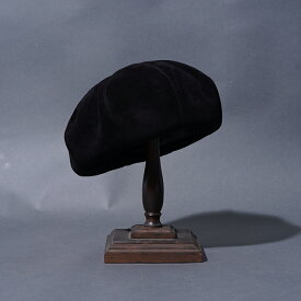 BRUNEL&Co. HATMAKERS / ブルーネルハットメーカーズ「BIG BERET / DEER SUEDE」ビッグベレー帽 / MEN'S メンズ / 帽子 / 本革 / レザー / 小物 / アクセサリー / カジュアル / アメカジ