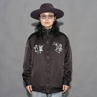 PORTER CLASSIC ポータークラシック /「SATCHEL MOUTH ORCHESTRA REVERSIBLE ZIP UP JACKET / BLACK」リ…