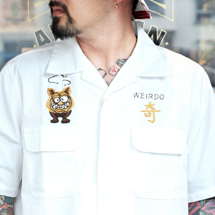 楽天市場】WEIRDO ウィアード / 「WEIRDOZ - S/S WORK SHIRTS 