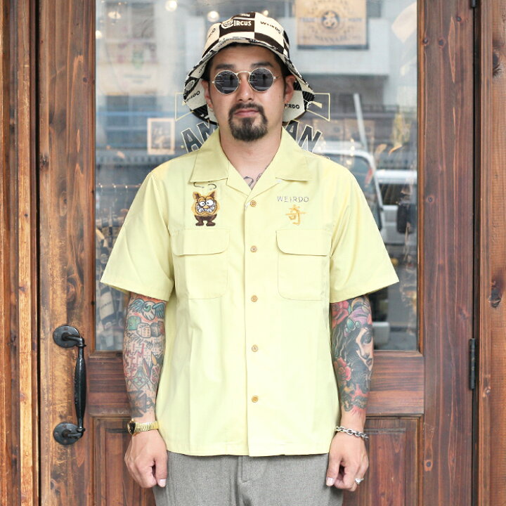 楽天市場】WEIRDO ウィアード / 「WEIRDOZ - S/S WORK SHIRTS 