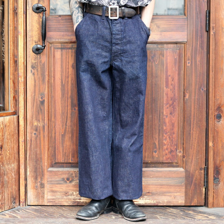 楽天市場】BLACK SIGN ブラックサイン / 「15oz Denim Marine Trousers 