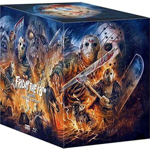 【スーパーSALE★最大2,000円OFF 9/11(金)1:59まで】Friday the 13th Collection (Deluxe Edition) [Blu-ray]