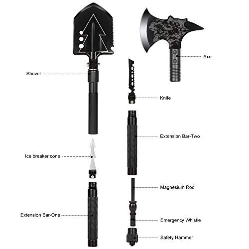 楽天市場】LIANTRAL(リアントラル) キャンプ用シャベルと斧のセット