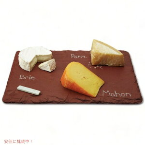 Slate Cheese Boards with Soapstone Chalk_Red /�X���[�g �`�[�Y�{�[�h _�ԁ@(�`���[�N�t)