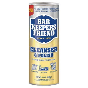 Bar Keepers Friend Multipurpose Household Cleanser & Polish 21 oz@o[L[p[Y@}`NU[@595g