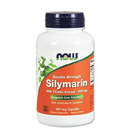 NOW　Silymarin Double Strength 300 mg 100 VCapsules　＃04739　ナウ　シリマリン ミルクシスルエキス