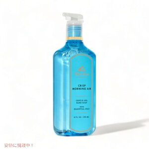 Bath & Body Works CRISP MORNING AIR Gentle Gel Hand Soap 8 fl oz / 236 mL / oX&{fB[NX WFgWF nh\[v