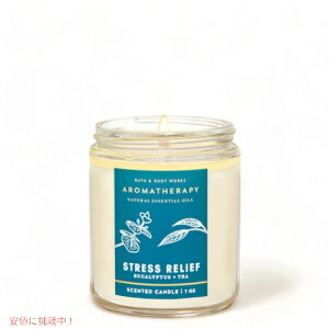 yő2,000~N[|121101:59܂ŁzoXAh{fB[NX A}Zs[ Lh [[Jv^XeB[]198g Bath and Body Works Aromatherapy Single Wick Candle EUCALYPTUS TEA 7oz