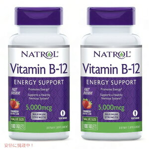 y2ZbgzNatrol Vitamin B12 Tablets 5,000mcg, Strawberry, 100 Count / ig[ r^~B12 ^ubg 5,000mcg 100 Xgx[