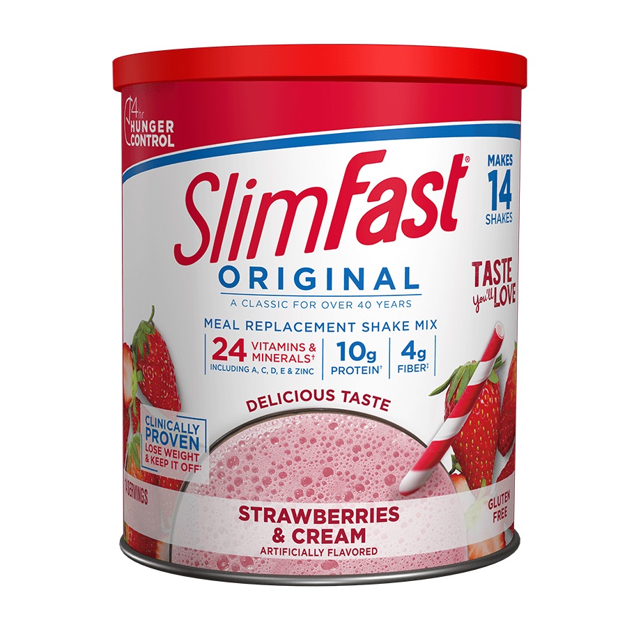 お食事置き換えダイエット シェイク スリムファスト SlimFast Shake Mix Powder Strawberries ストロベリークリーム g 大人も着やすいシンプルファッション シェイクミックスパウダー oz Cream 値引きする 364 12.83