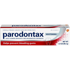 【最大2,000円クーポン5月27日1:59まで】Parodontax Teeth Whitening Toothpaste- 3.4 Ounces / パロドンタックス ホワイトニング 歯磨き粉 96.4g