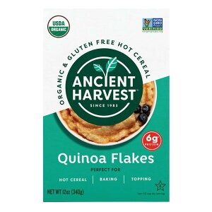yő2,000~N[|121101:59܂ŁzAncient Harvest Organic Gluten Free Quinoa Flakes / AVFg n[xXg I[KjbN LkA t[N Oet[ 340g(12oz)