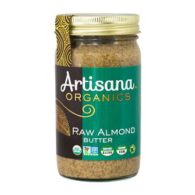 Artisana Organics Raw Almond Butter Almond 14 oz 生アーモンドバター オーガニック ビー