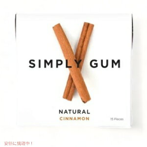 Simply Gum All Natural Cinnamon Gum /Vv[K@i`@ViK 15×6pbN