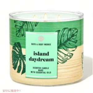 yő2,000~N[|121101:59܂ŁzyzoXAh{fB[NX 3cLh AChfCh[ 411g Bath and Body Works 3-Wick Candle ISLAND DAYDREAM 411g
